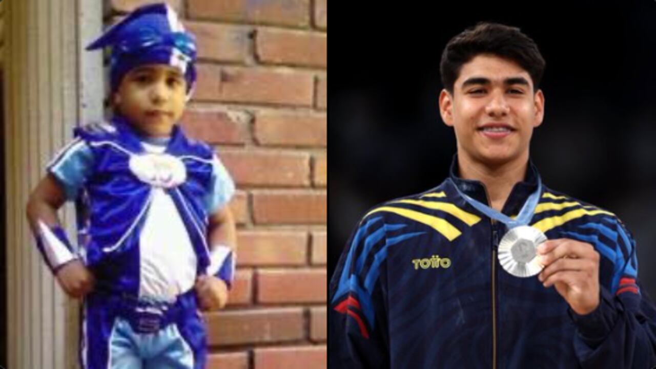 Ángel Barajas se inspiró en la serie Lazy Town para ser gimnasta.