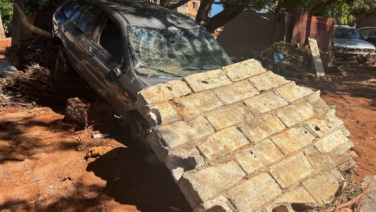 Secuelas de las inundaciones en Susah, Libia.