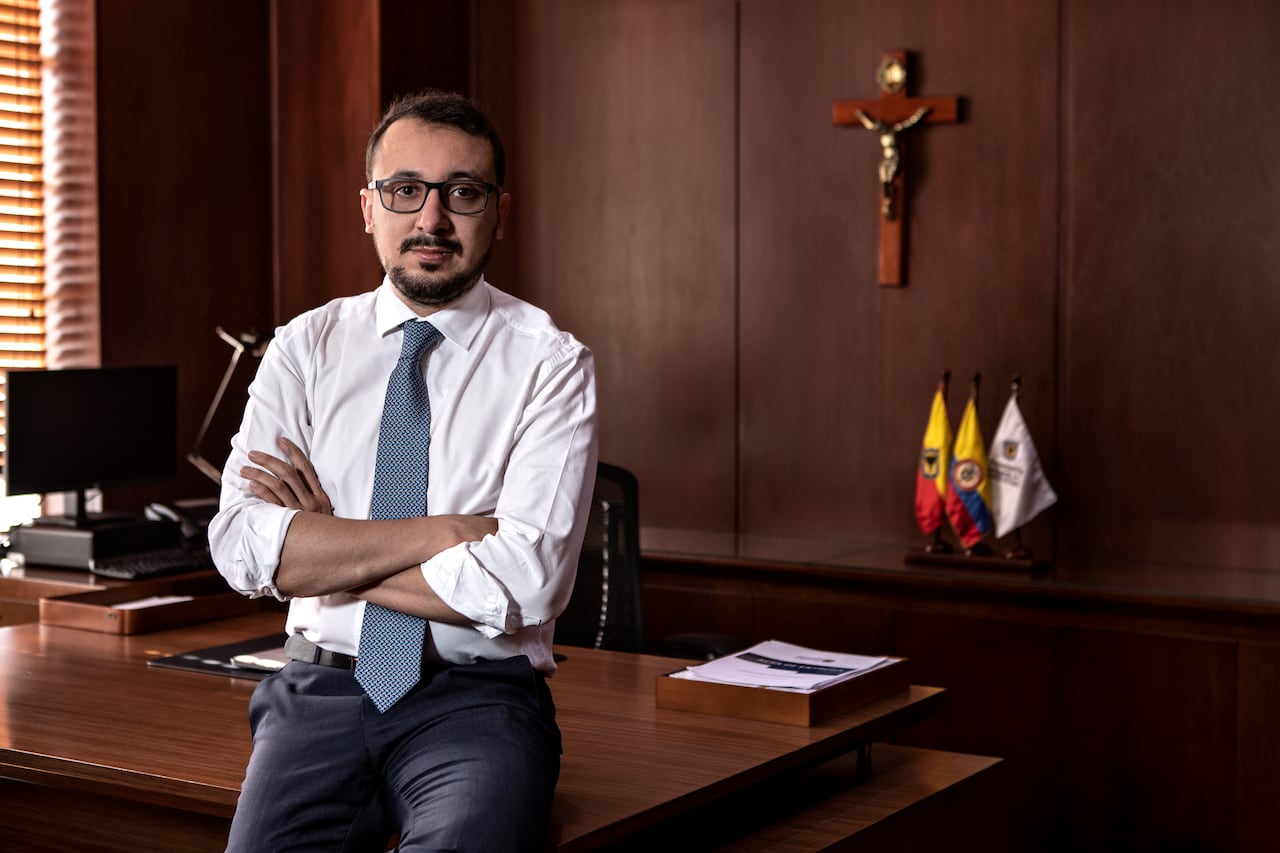 Julian Pinilla. Personero de Bogotá.
Bogotá Diciembre 10 de 2020.
Foto: Juan Carlos Sierra-Revista Semana.