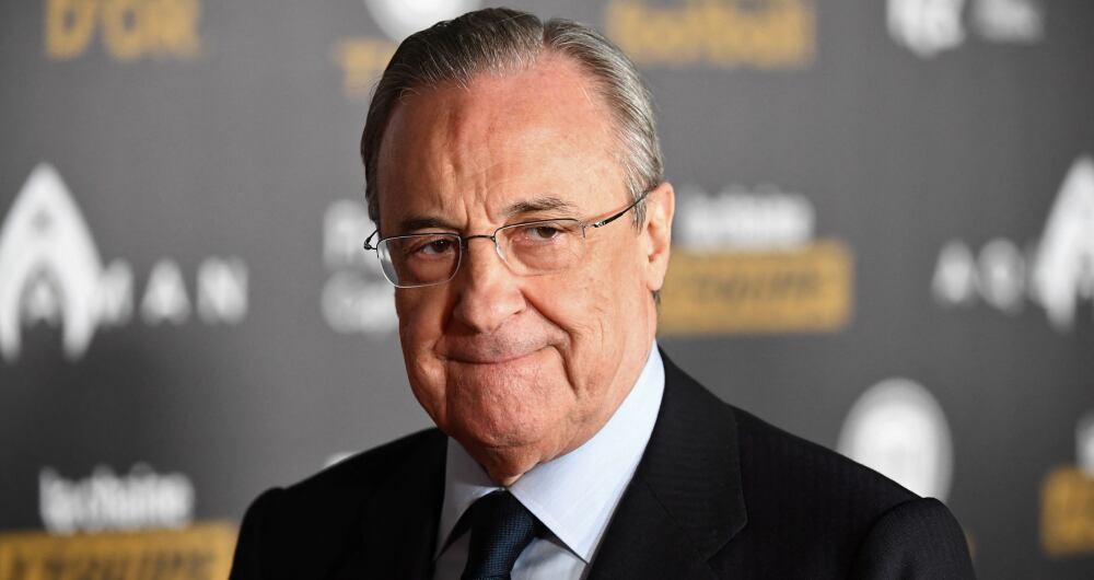 Florentino Pérez, presidente del Real Madrid. Foto: AFP / FRANCK FIFE