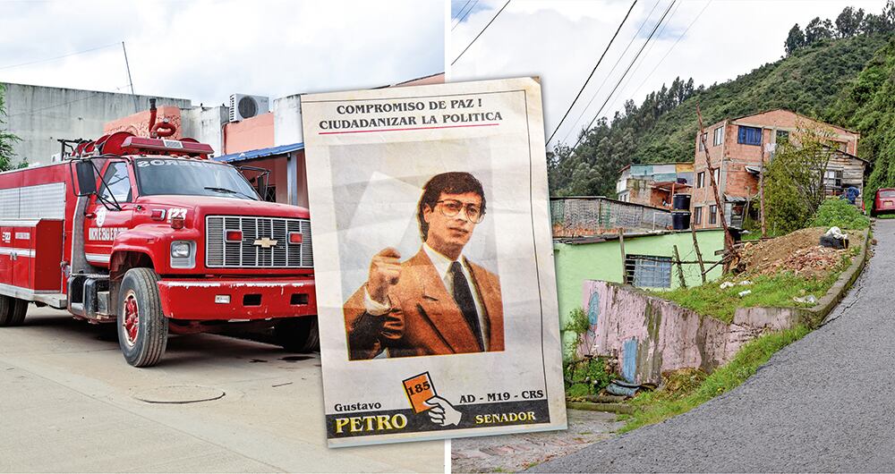    Un carro de bomberos usado fue lo único que donó Petro a Ciénaga de Oro cuando fue alcalde de Bogotá. En Zipaquirá fundó el barrio Bolívar 83. 