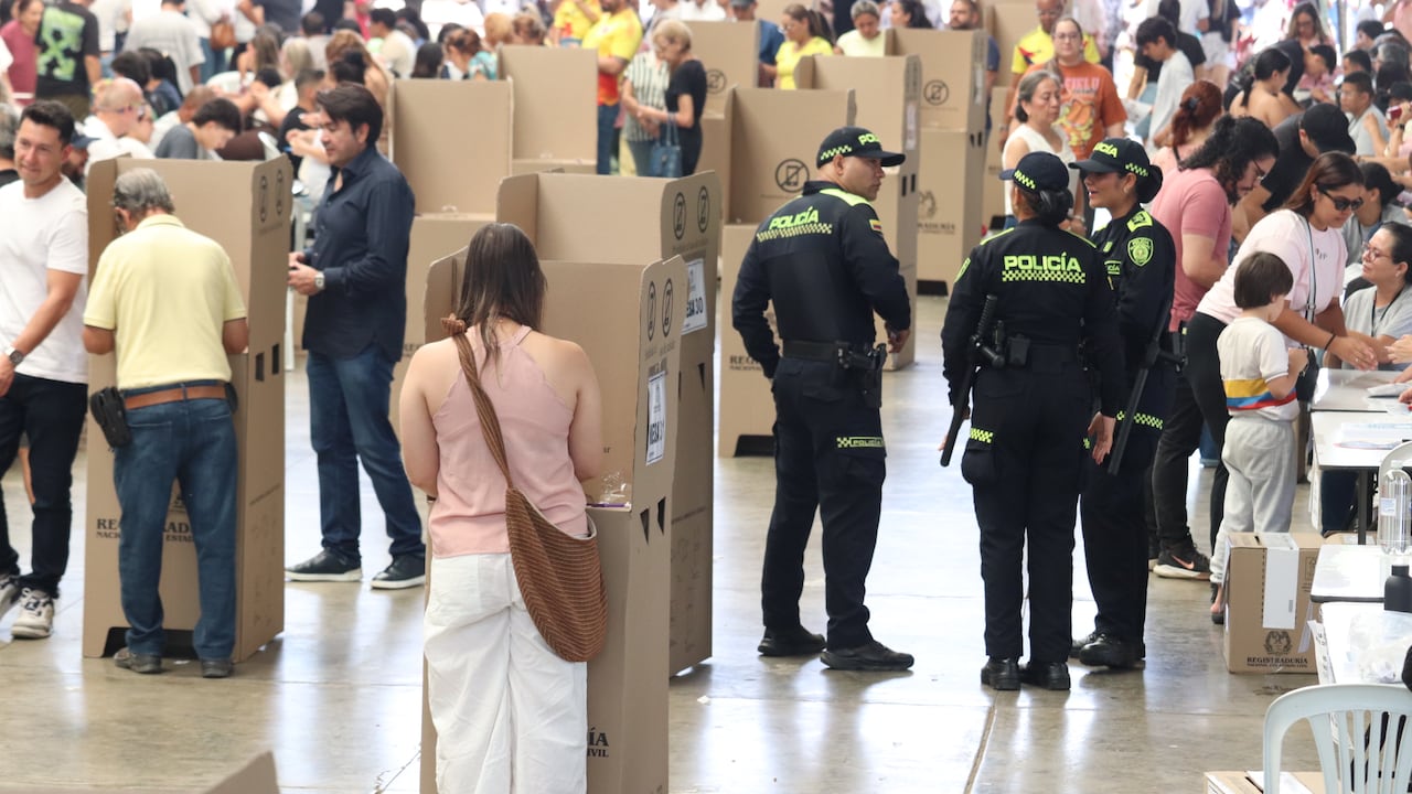 Foto referencial de la jornada electoral de este 31 de mayo.