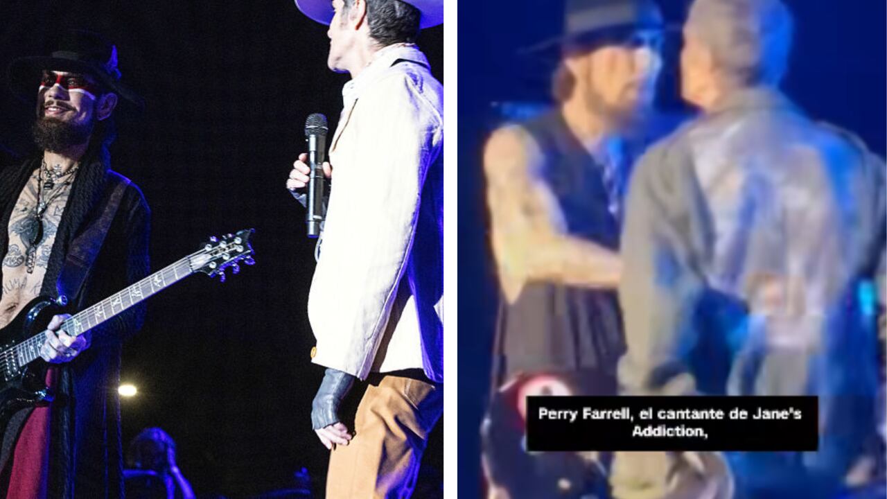 Vocalista de Jane's Addiction golpeó al guitarrista en pleno concierto
