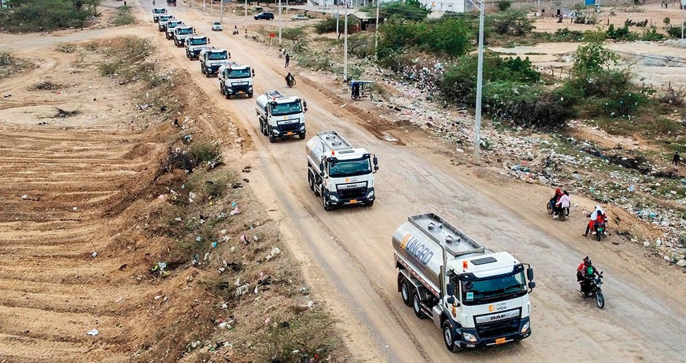 La corrupción con la compra de carrotanques. 