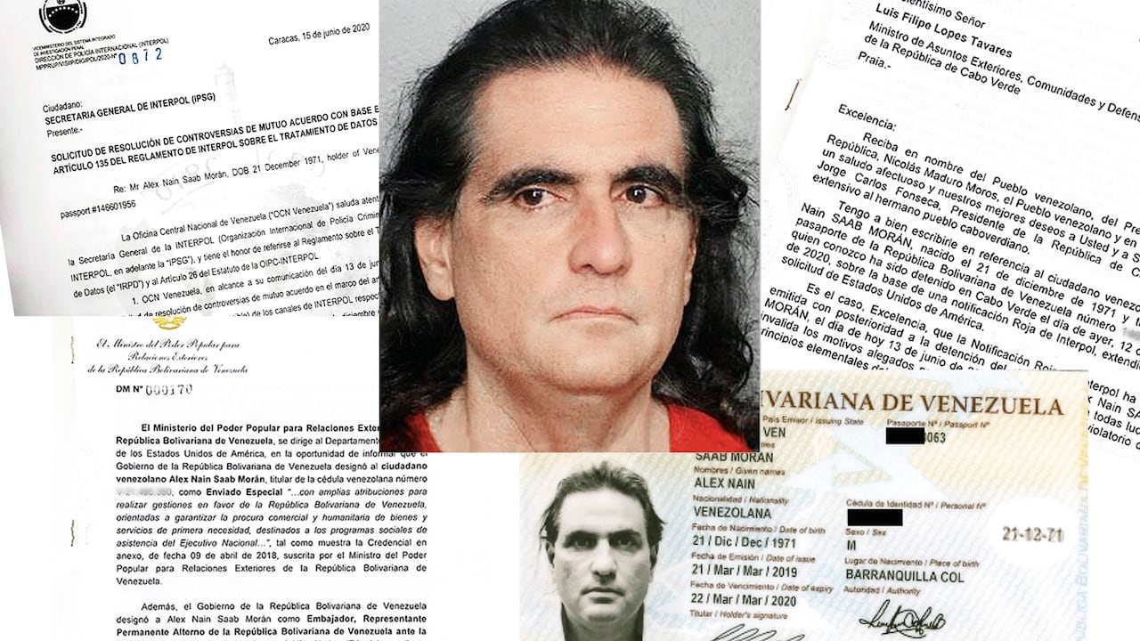 Alex Saab Documentos