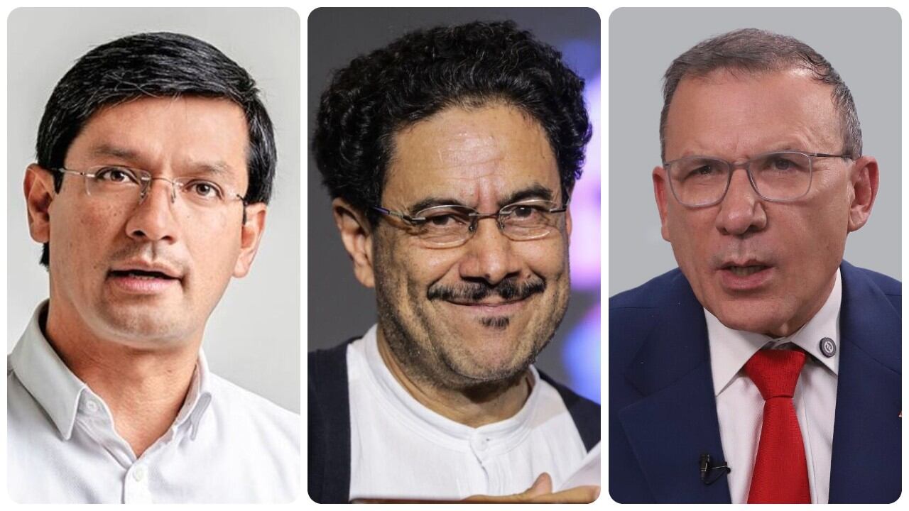 Camilo Romero, Iván Cepeda y Roy Barreras.