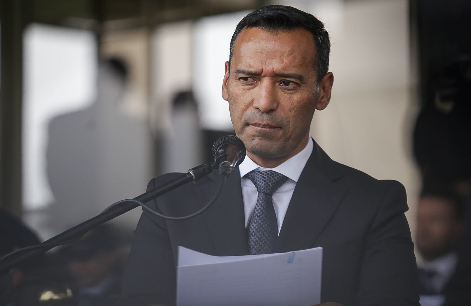 Pedro Sánchez, ministro de Defensa.