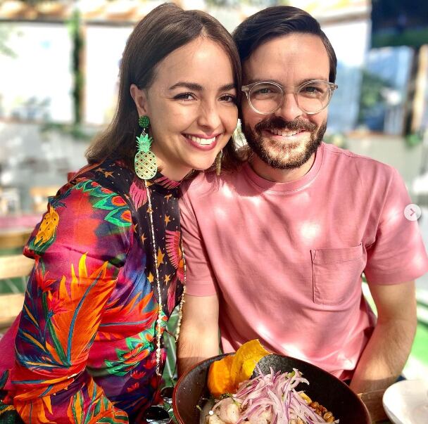 María Cristina Pimiento y David Zuluaga.