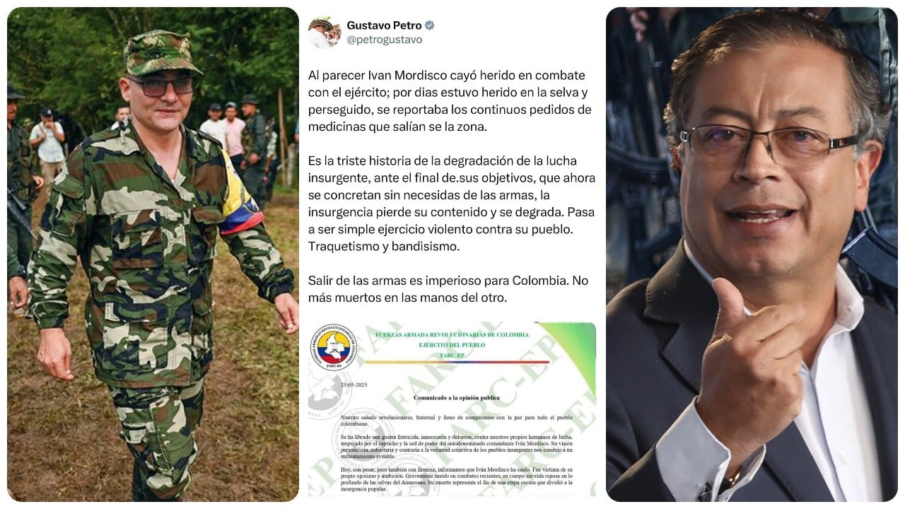 Gustavo Petro borró el trino sobre Iván Mordisco.
