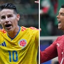 La Selección Colombia de James Rodríguez, ante la selección de Portugal que capitanea Cristiano Ronaldo. Duelo imperdible en la Copa del Mundo.