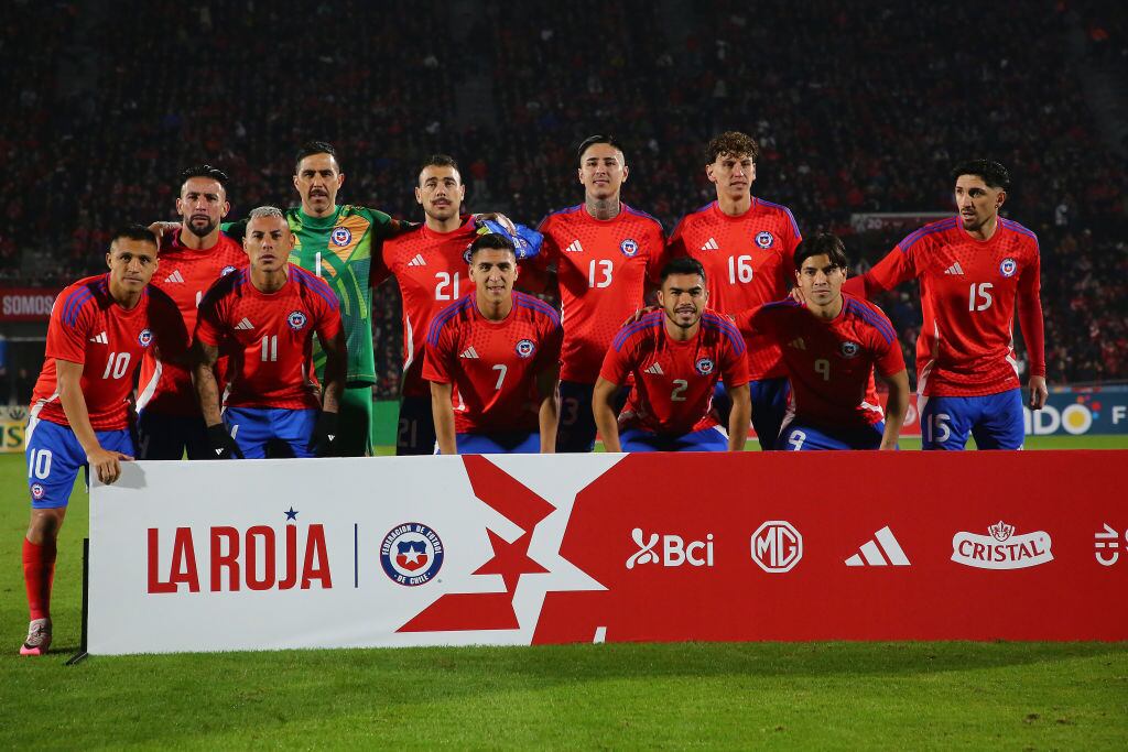 Selección Chile previo a la Copa América 2024.