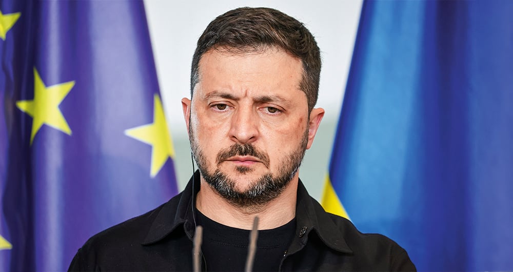 El presidente de Ucrania, Volodímir Zelenski, el presidente Donald Trump, y los líderes de la Unión Europea, se reunieron para intentar ponerle fin a la guerra.