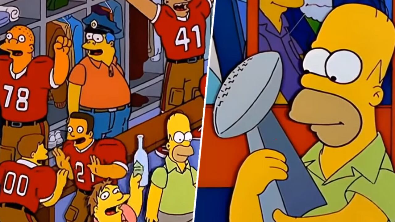 Super Bowl Los Simpsons