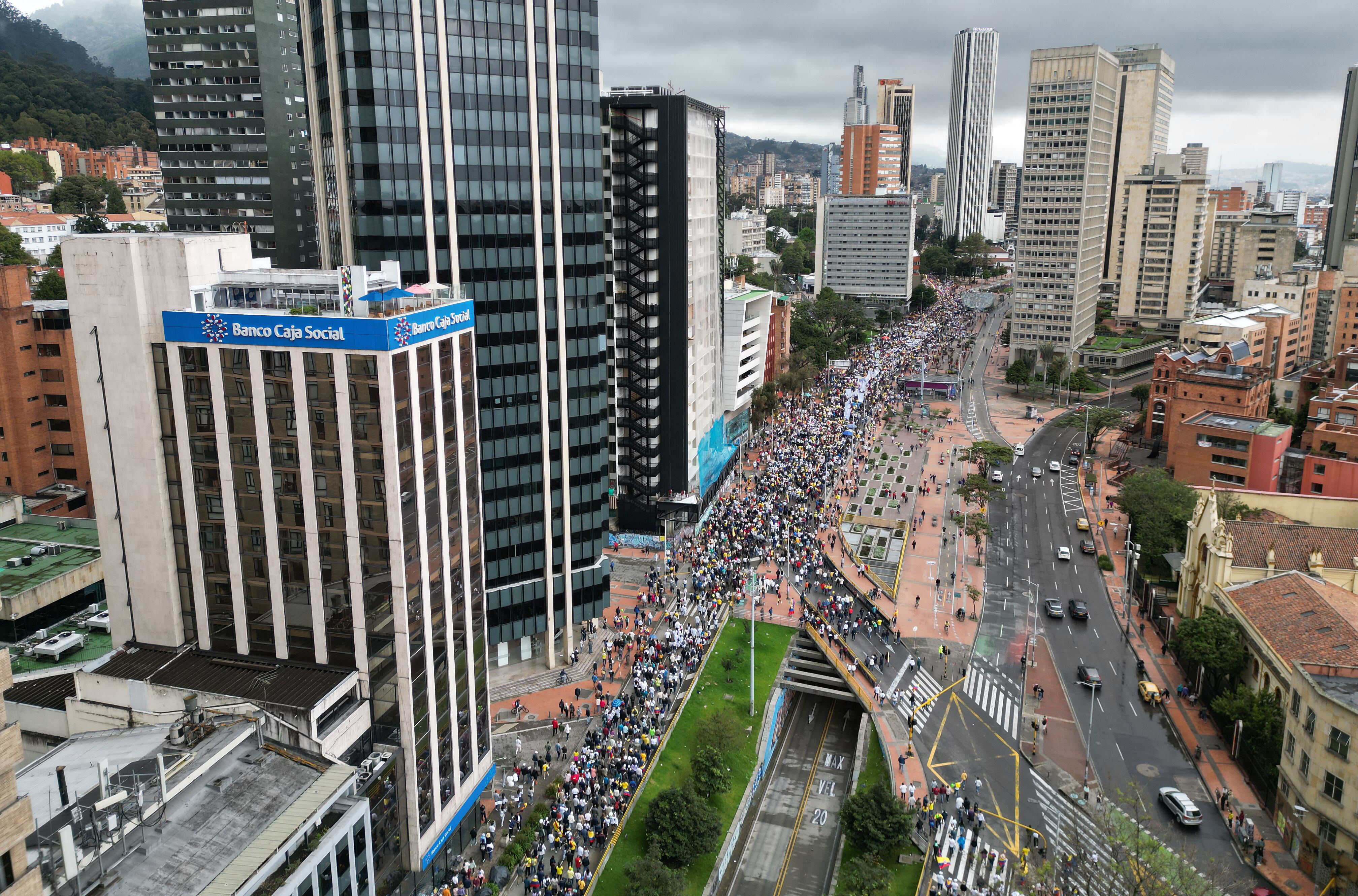 marcha de la oposición de abril