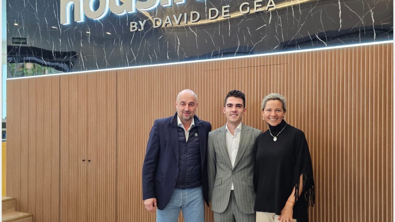 Javier Aguilar, David de Gea y Piedad Castillo, alianza estratégica Doxa - HousinGo.