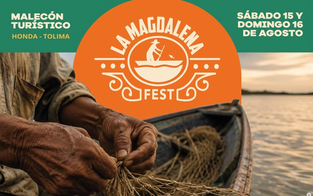 La Magdalena Fest se vivirá en Honda, Tolima.