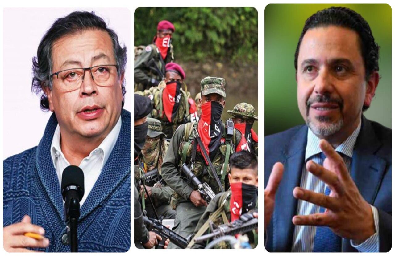 Gustavo Petro, Miguel Ceballos y el ELN.