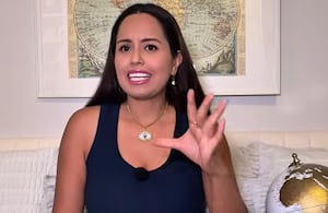 Liz Castillo, creadora de contenido.