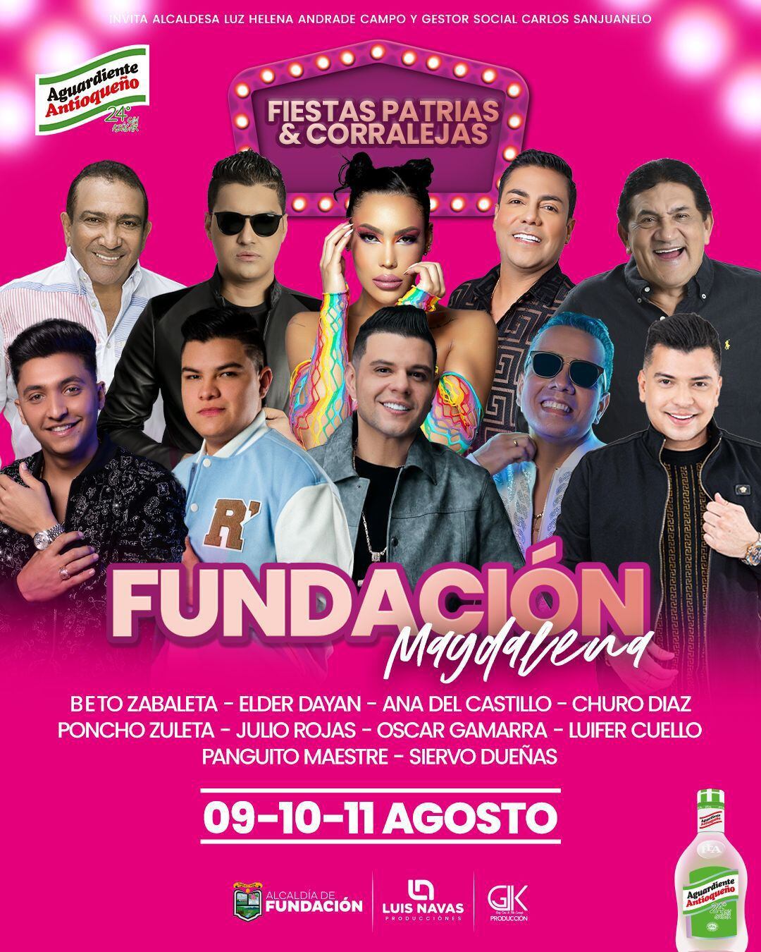 Fiestas Patrias y Corralejas en Fundación, Magdalena