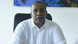 QUIBDÓ. 7 de julio de 2016. La directora del ICBF, Cristina Plazas, y el gobernador del Chocó, Jhoany Palacios, durante un encuentro en Quibdó. (Colprensa-ICBF)