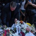 Geoff Payne, padre del fallecido músico británico Liam Payne, visita el hotel CasaSur Palermo donde su hijo cayó trágicamente del balcón y perdió la vida en Buenos Aires, Argentina, el 18 de octubre de 2024