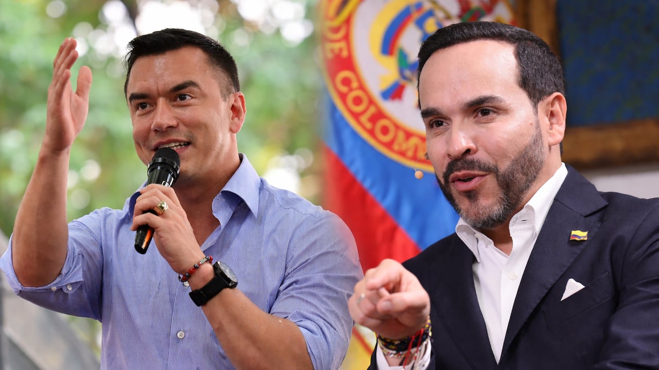Daniel Noboa y Abelardo de la Espriella.