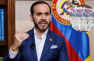 Abelardo de la Espriella y dinero colombiano.