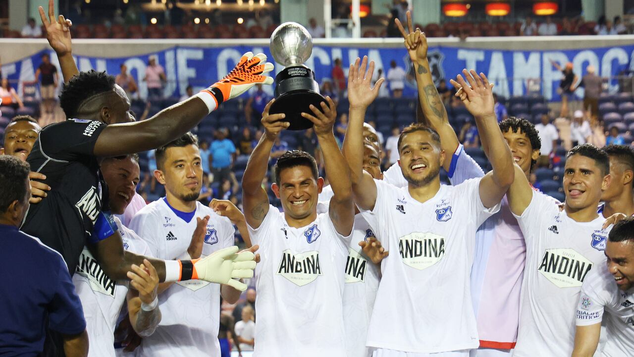 Millonarios se coronó campeón de torneo amistoso en Estados Unidos.