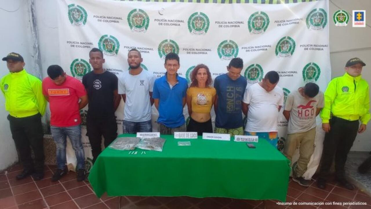 Los capturados fueron cobijados por un juez con medida de aseguramiento en una cárcel.