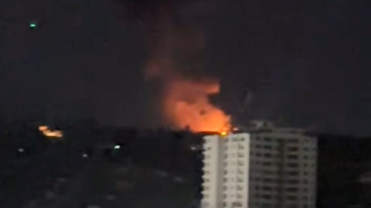 Incendio en subestación San Mateo, Cúcuta.