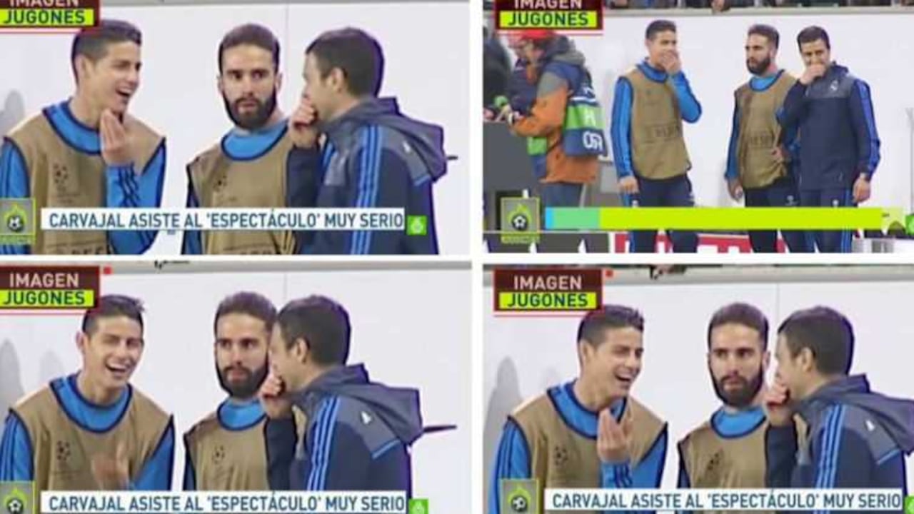 El diario AS indicó que “James Rodríguez protagonizó una escena que volvió a indignar al club."