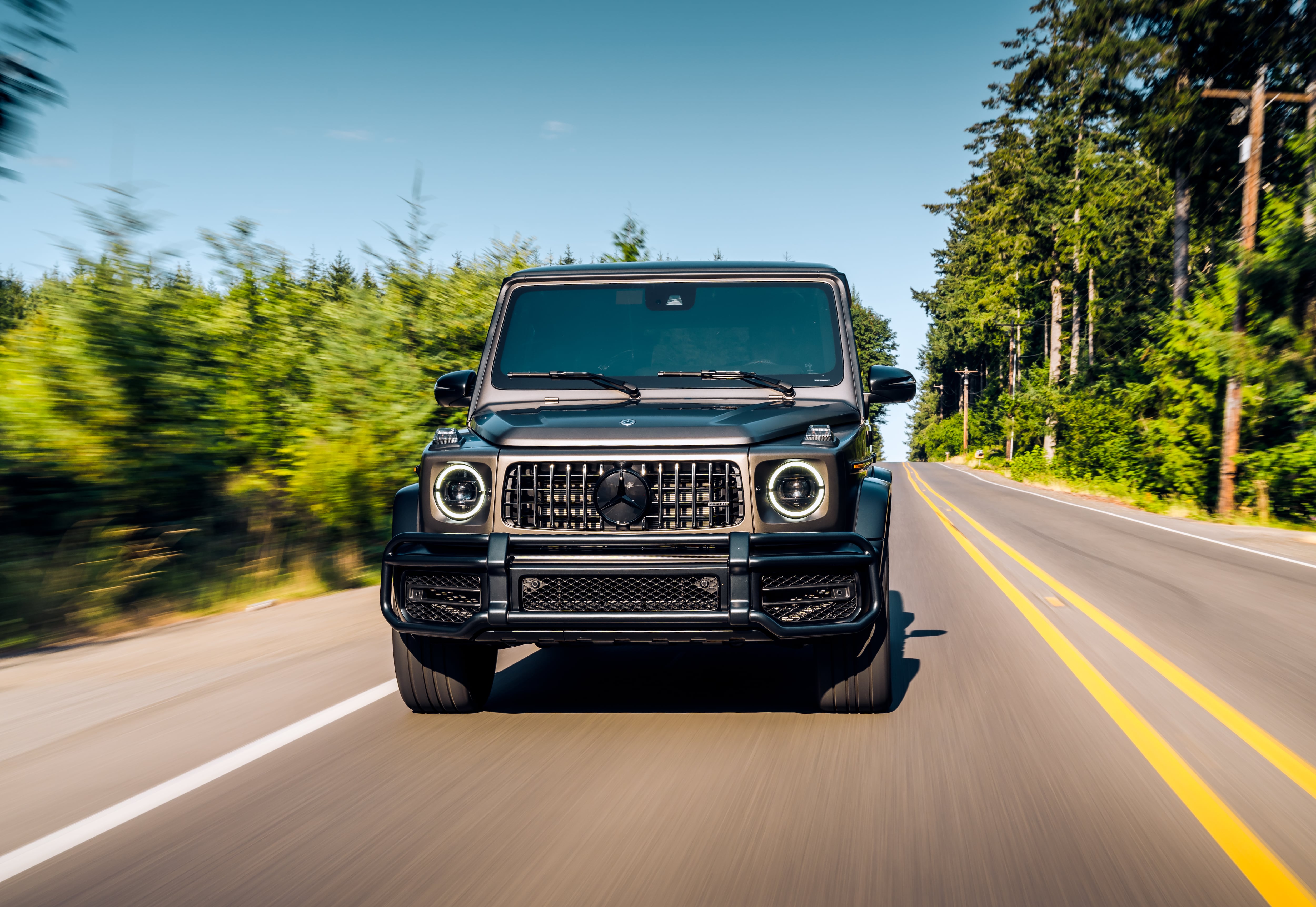 G Wagon, el carro más costoso vendido pro Mercedes-Benz en el Salón del Automóvil. Foto de referencia.