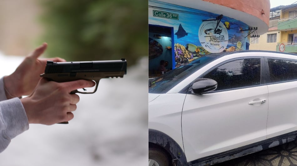 Balacera en el municipio de Envigado, Antioquia.