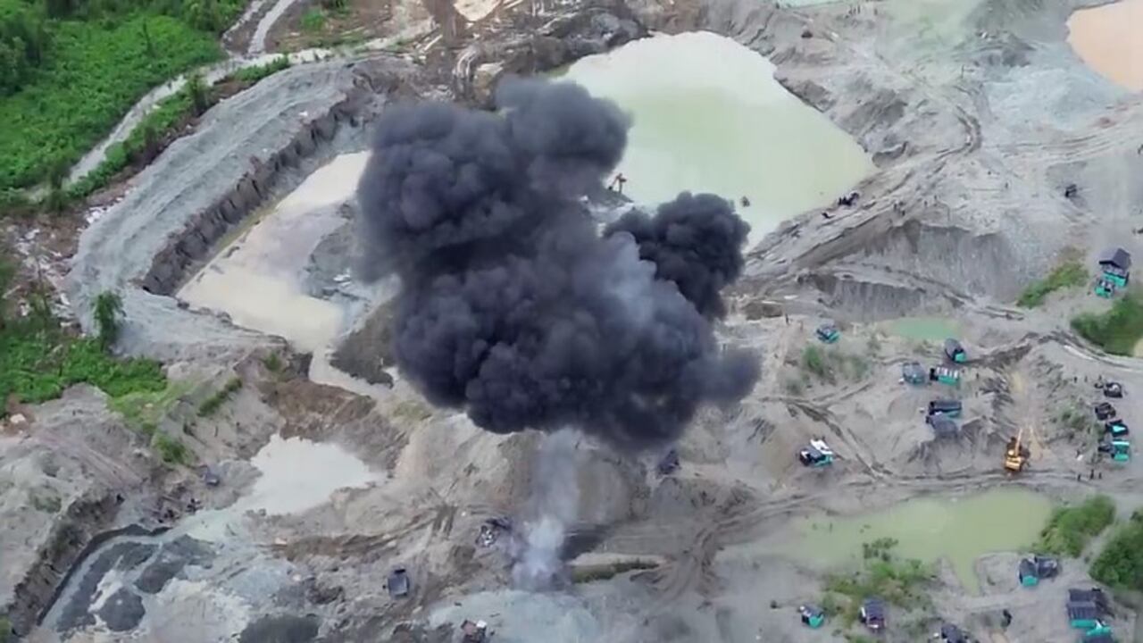 Los uniformados contra la minería ilegal llegaron hasta el fortín de los delincuentes, en zona rural del municipio de López de Micay.