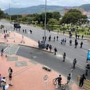 Inmediaciones al centro comercial Santa Fe, en la Autopista Norte.