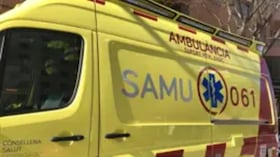 Imagen referencia de una ambulancia en España.