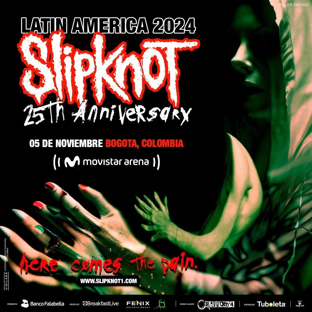 La gira 'Here Comes the Pain' marca sus 25 años de carrera musical.