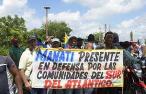 Habitantes del sur de Atlántico exigen solución por riesgo de desbordamiento del Río.