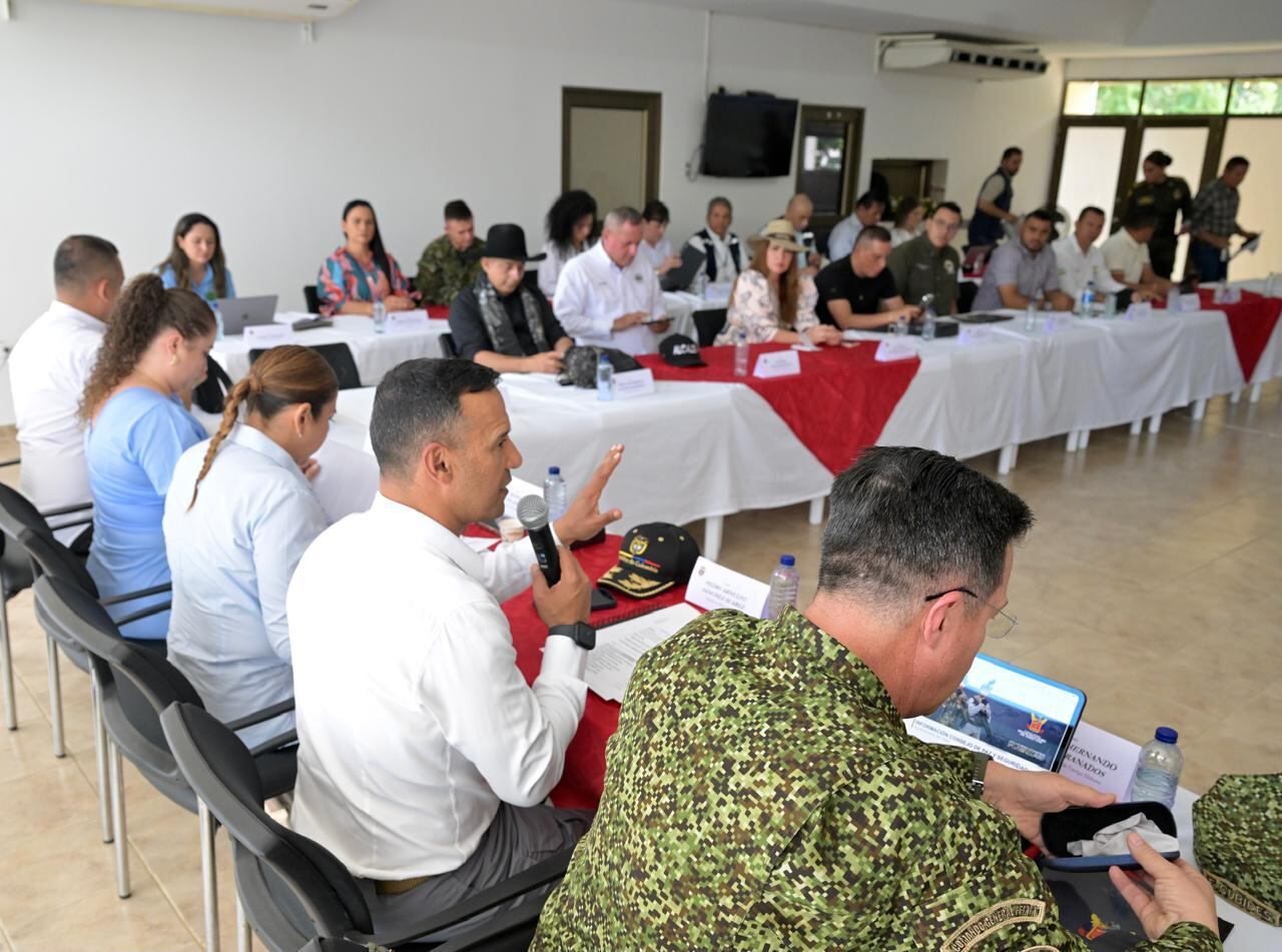 El ministro de Defensa, Pedro Sánchez, anunció que se fortalecerán acciones para desmantelar estructuras criminales en el Meta y Guaviare.