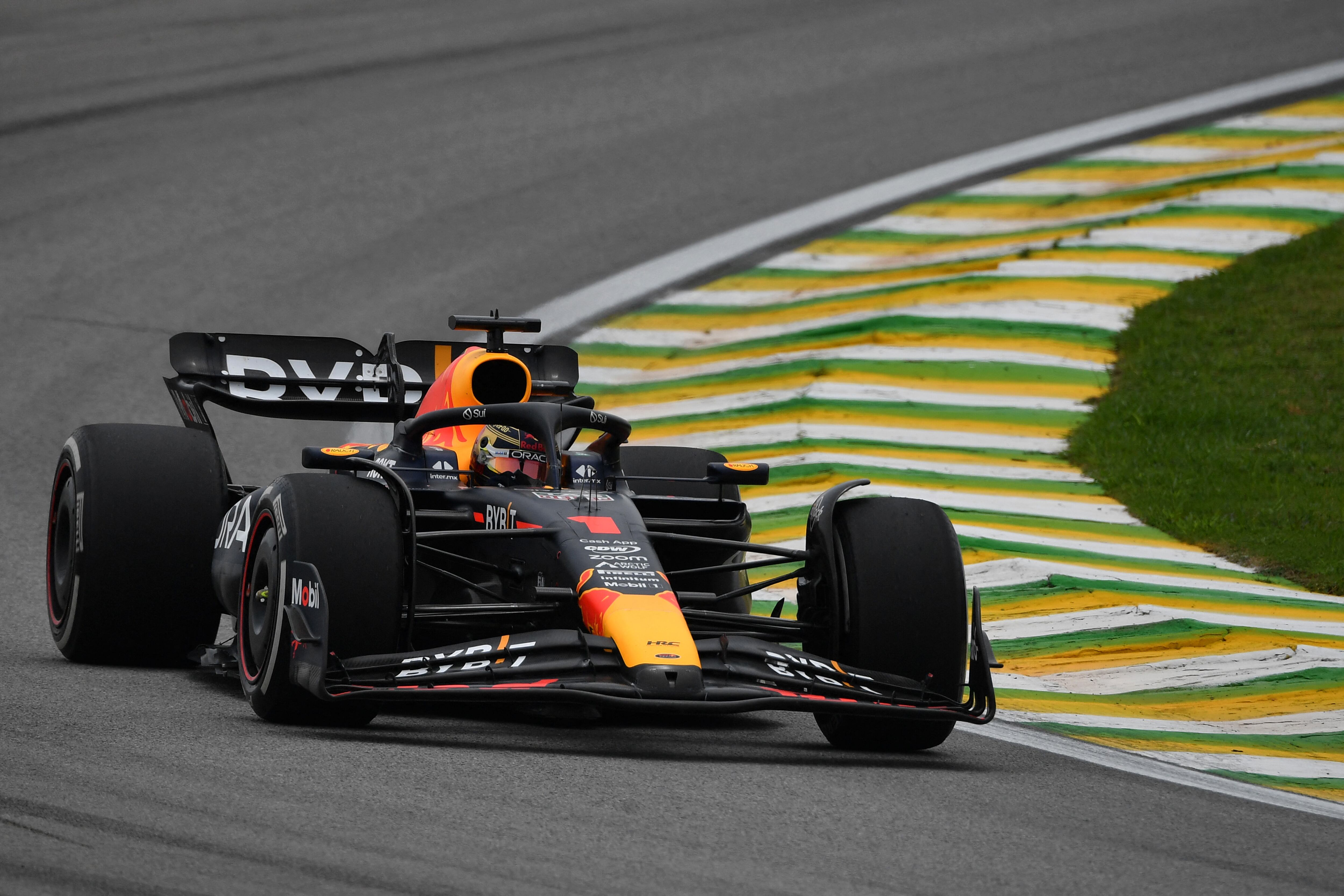 Max Verstappen en Brasil en la Fórmula 1