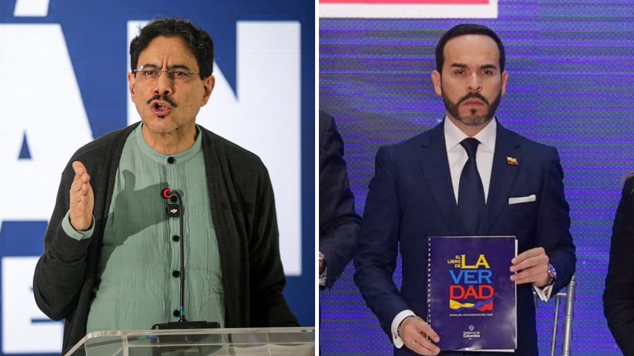 Iván Cepeda y Abelardo De La Espriella.