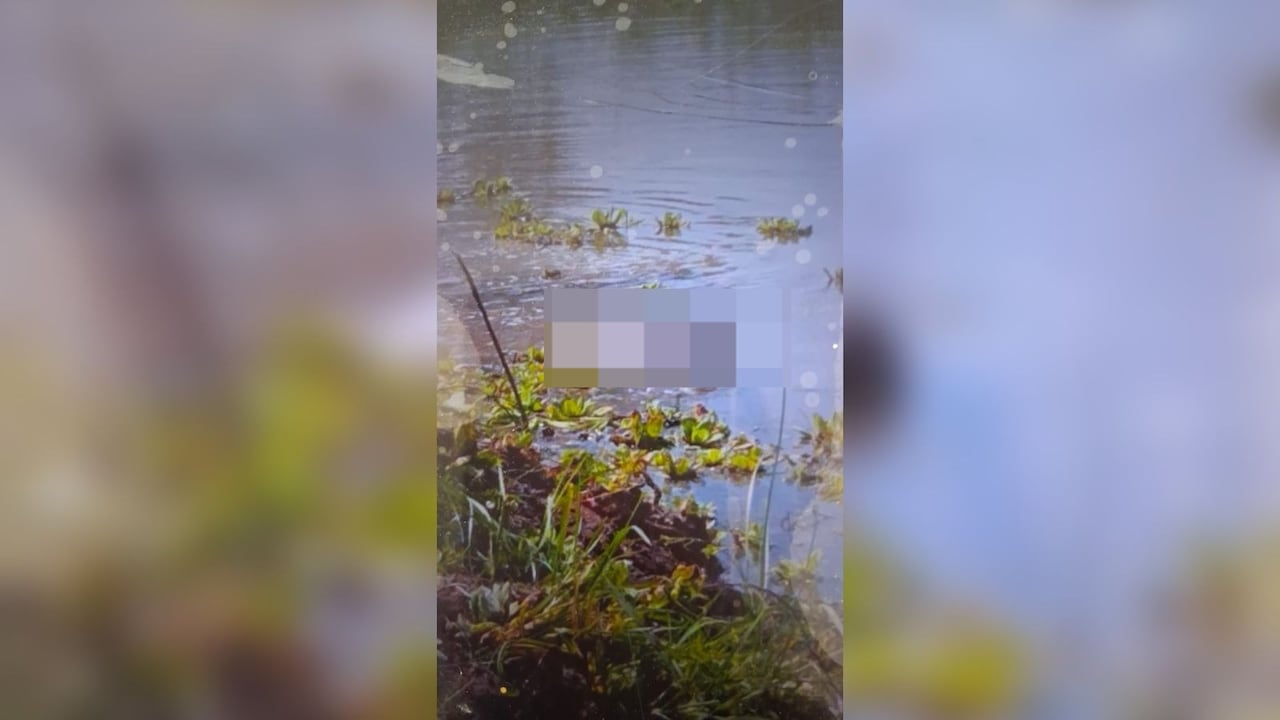 Sitio donde encontraron al menor de edad en Candelaria, Atlántico.