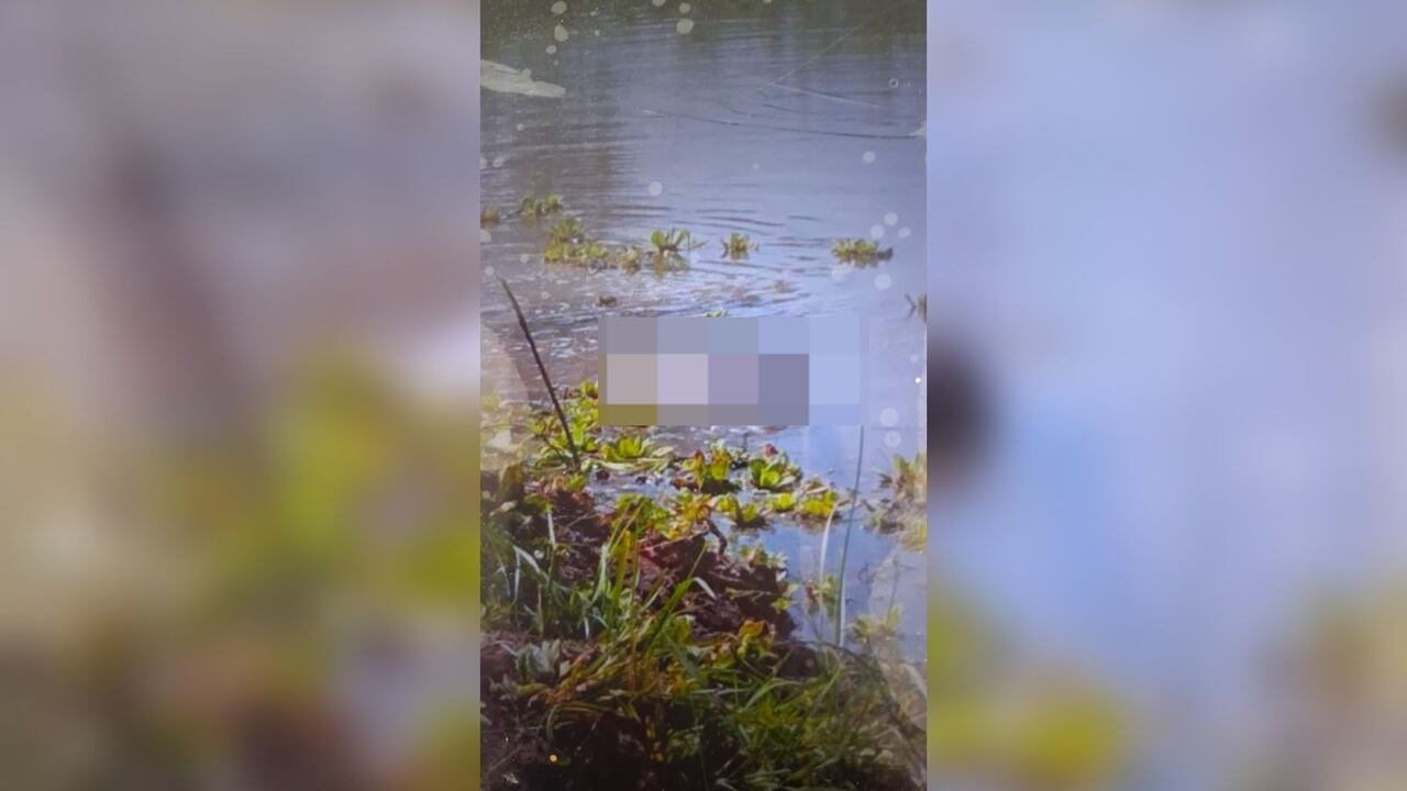 Sitio donde encontraron al menor de edad en Candelaria, Atlántico.