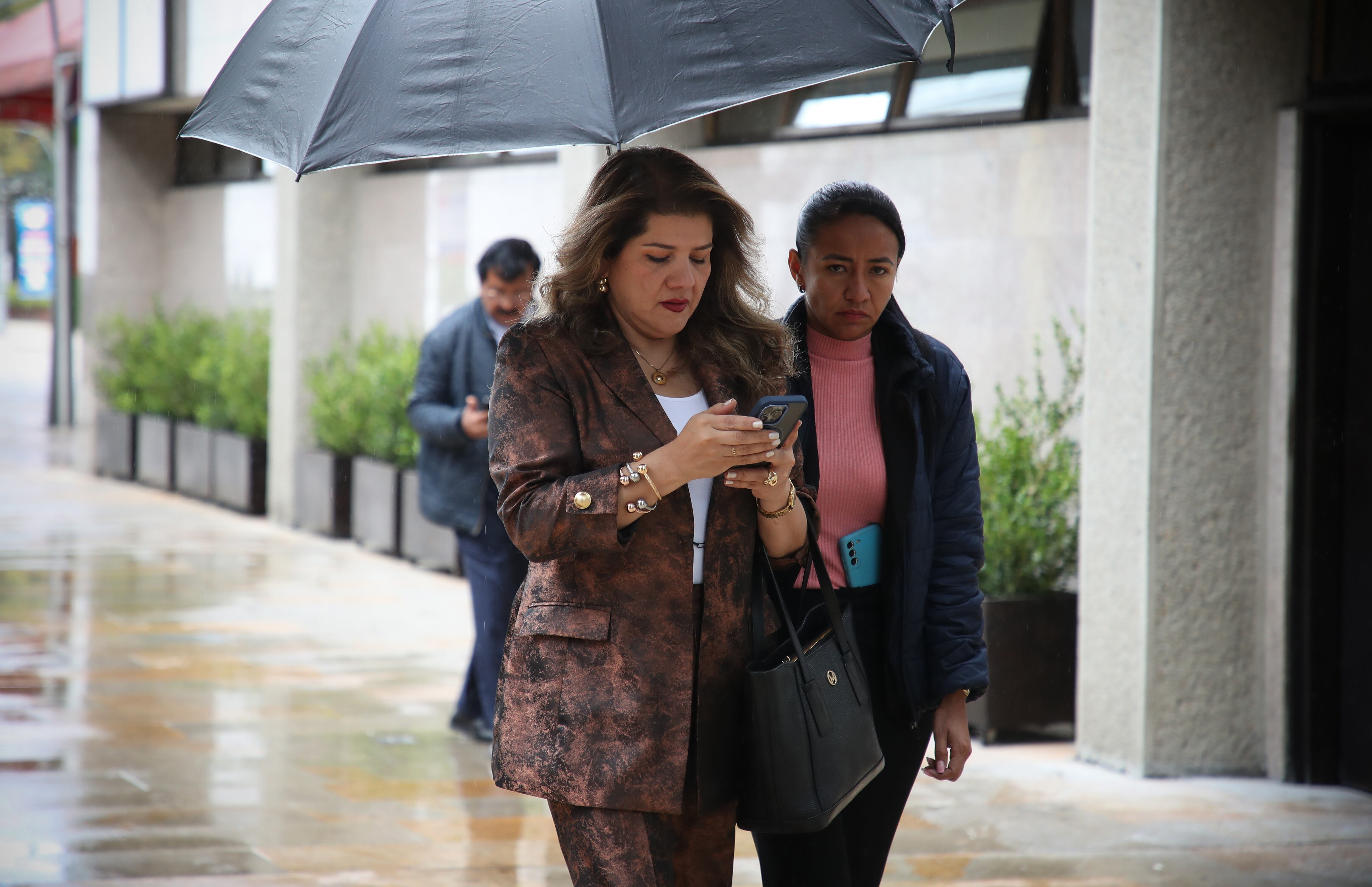 Lorena Ríos Cuéllar senadora del partido Colombia Justa Libres en audiencia en la Sala de Instrucción de la Corte Suprema  de Justicia a testificar  en el marco de la investigación contra el senador Iván Name por su presunta participación en el caso de corrupción de la Unidad de Gestión del Riesgo
Bogota julio 31 del 2024
Foto Guillermo Torres Reina / Semana