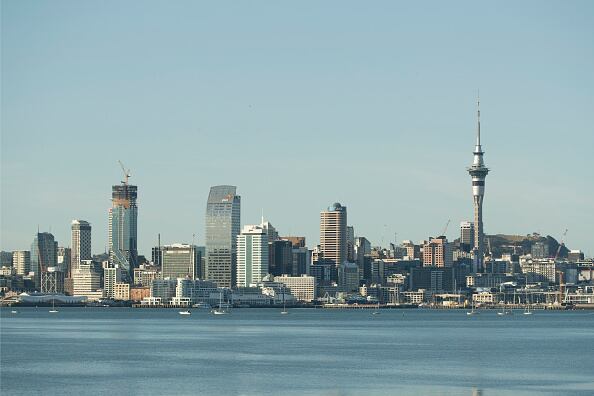La pareja estaba de vacaciones en Auckland.