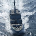 El buque de guerra ARC ‘20 de Julio’ es la primera nave de este tipo construida en Colombia.