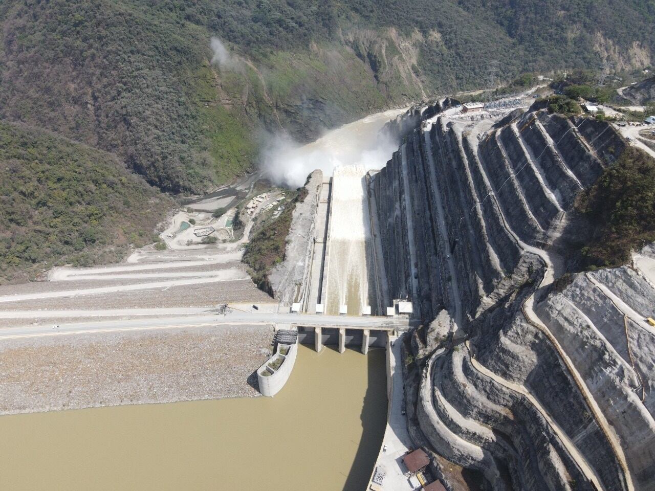 Avance de obras en Hidroituango. Foto: EPM