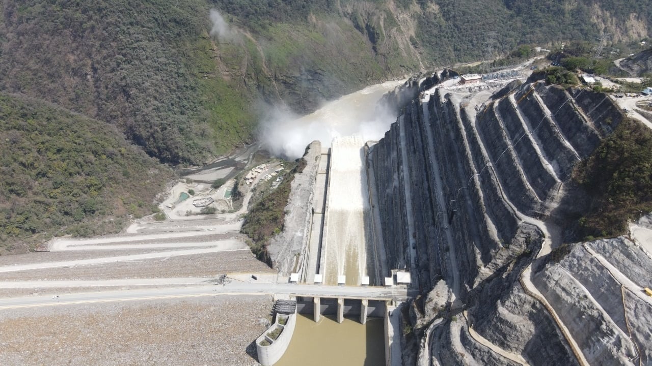 Avance de obras en Hidroituango. Foto: EPM