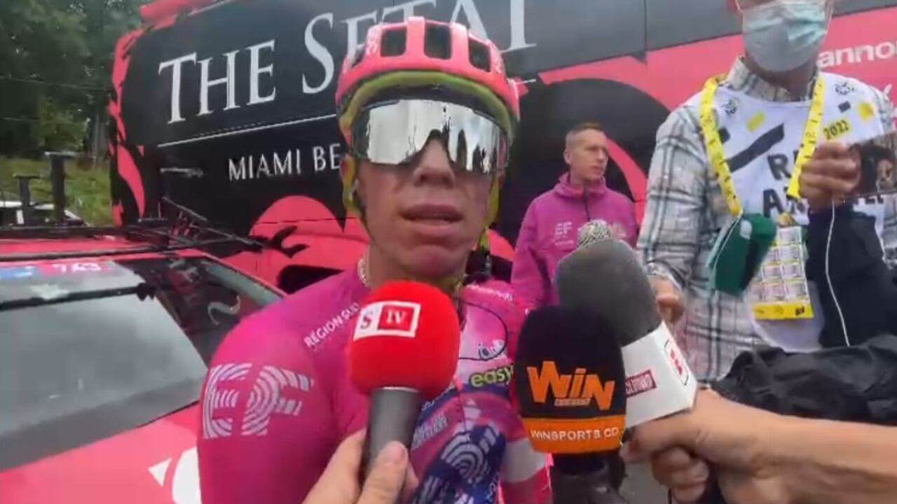 Rigoberto Urán exhausto con el nivel de la etapa 6 en el Tour de Francia 2022