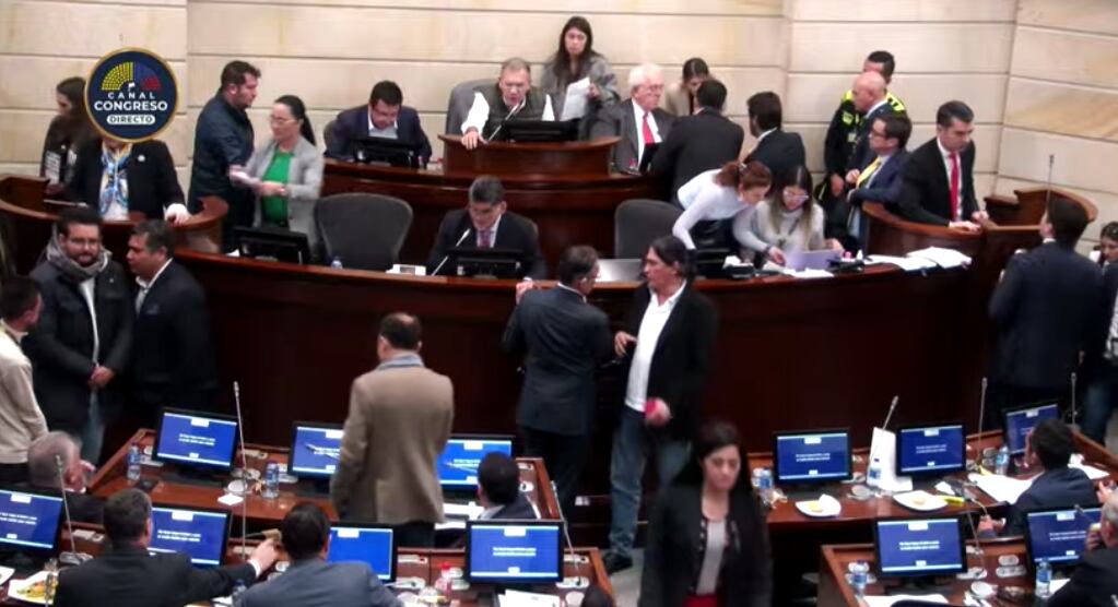 Debate de la Reforma Tributaria en plenaria del Senado.